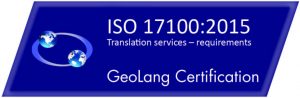 ISO 17100-2015 logo