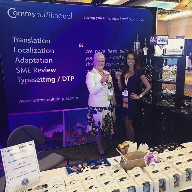 Comms Multilingual at ATP Conference 2018
